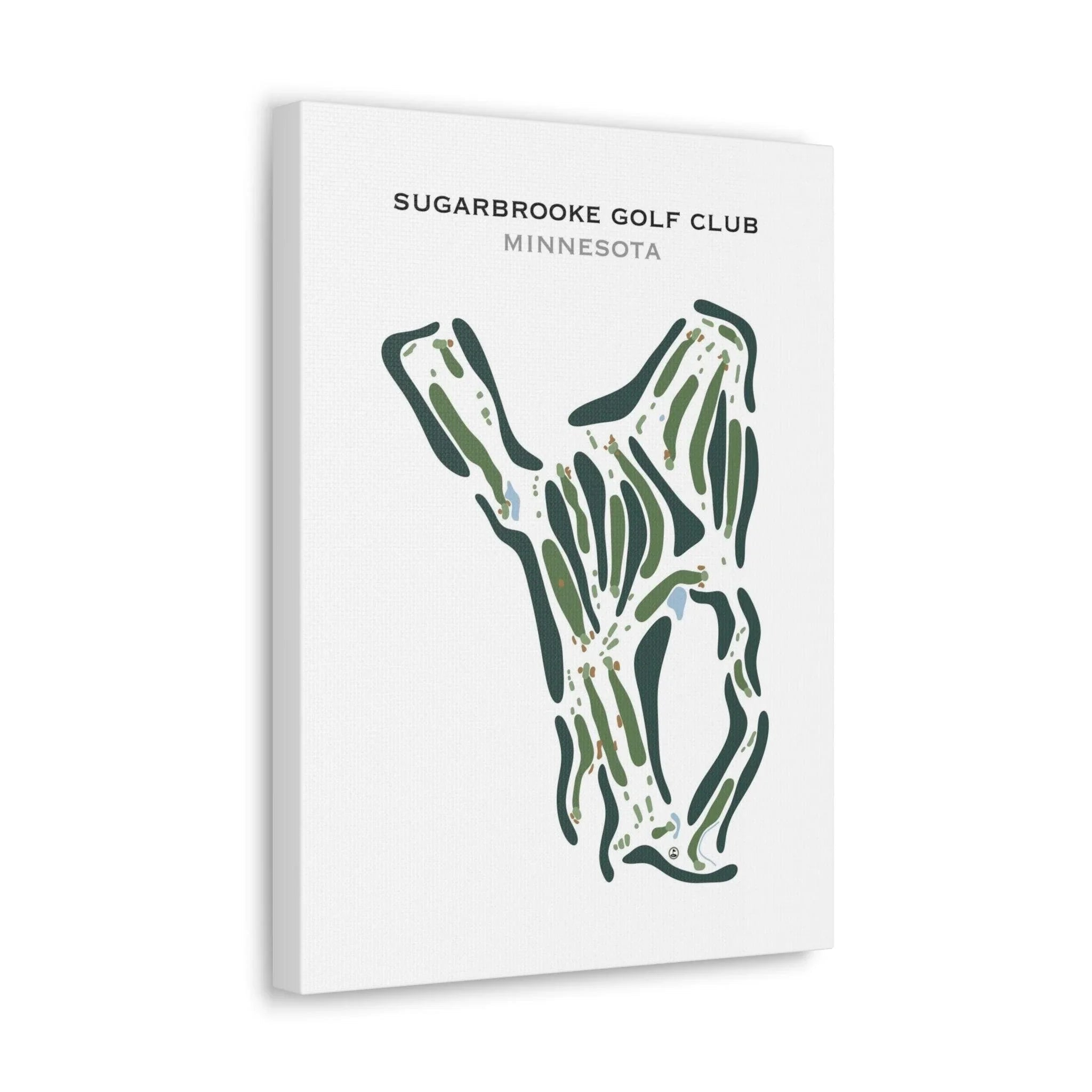Sugarbrooke Golf Club, Minnesota - Printed Golf Course