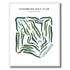 Sugarbush Golf Club, Michigan - Printed Golf Courses