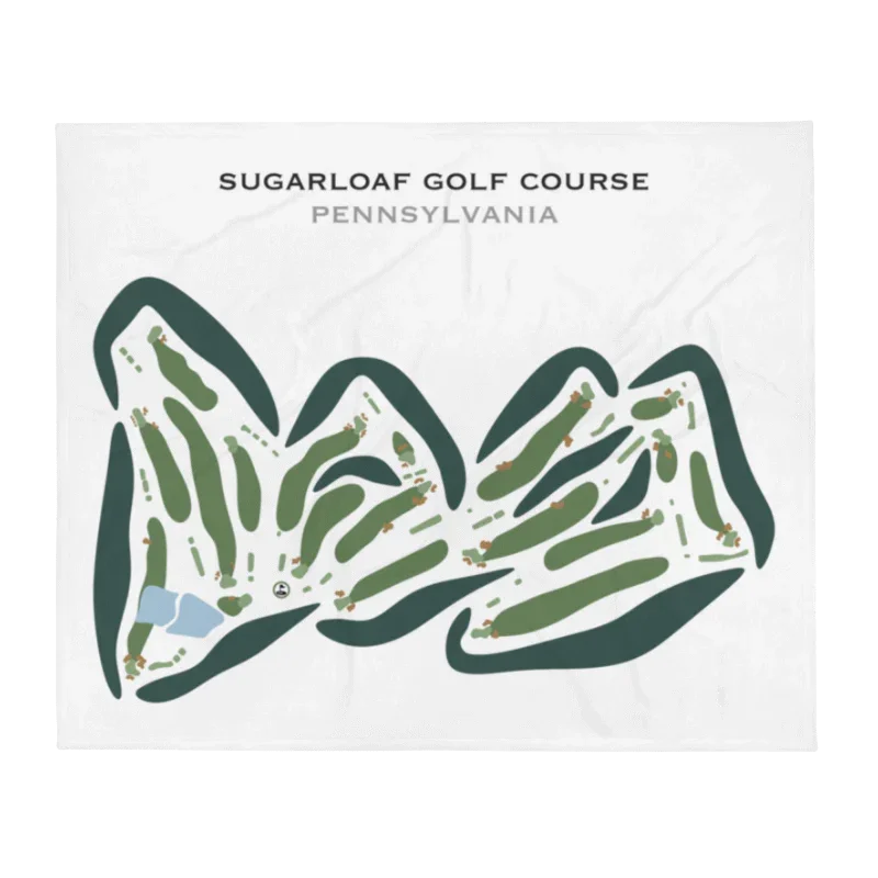 Sugarloaf Golf Club, Pennsylvania - Printed Golf Courses