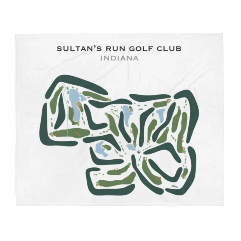 Sultan's Run Golf Club, Indiana - Printed Golf Courses