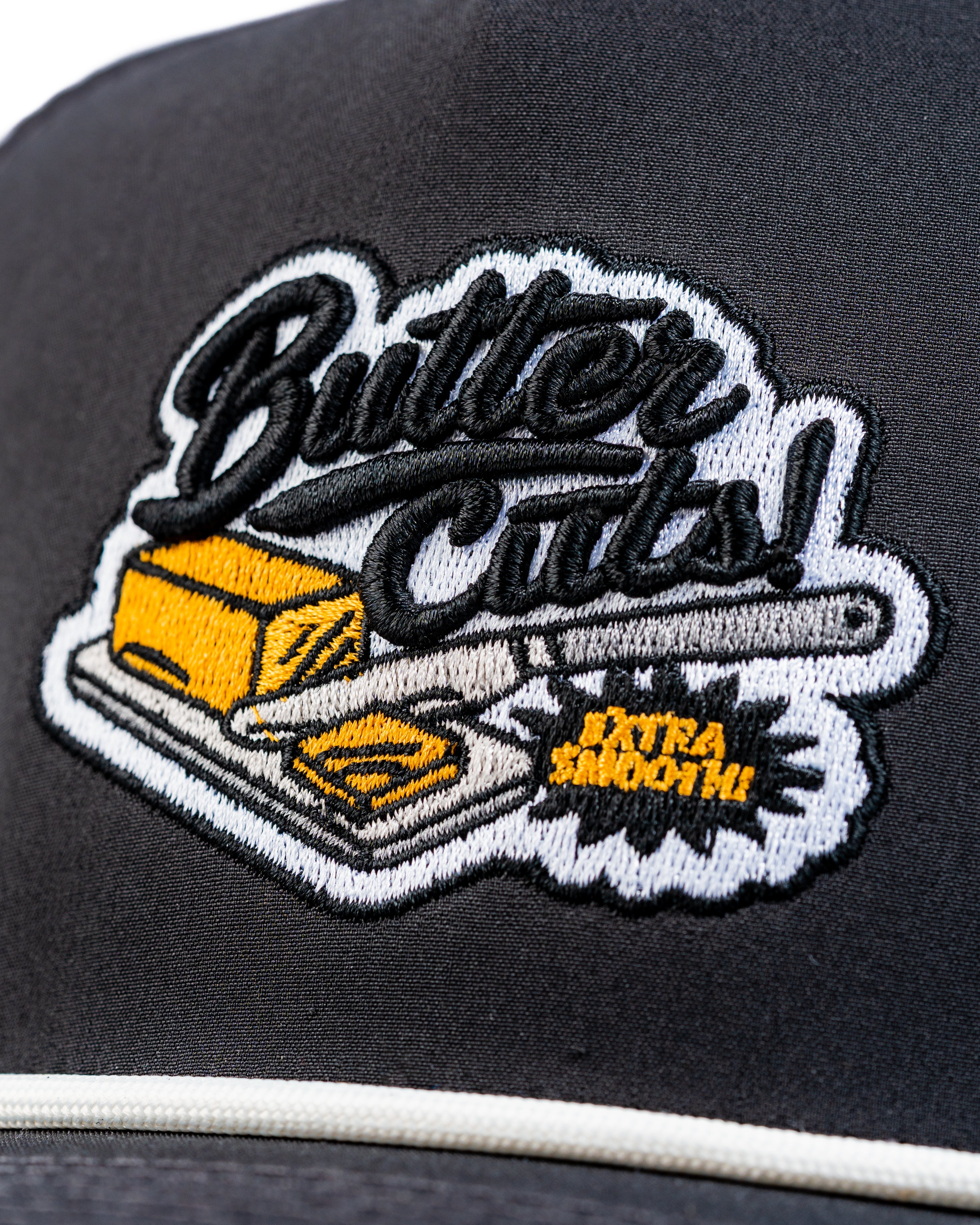 Perforated Rope Hat - Butter Cut