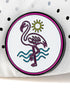 Perforated Rope Hat - Flamingo