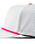 Perforated Rope Hat - Flamingo