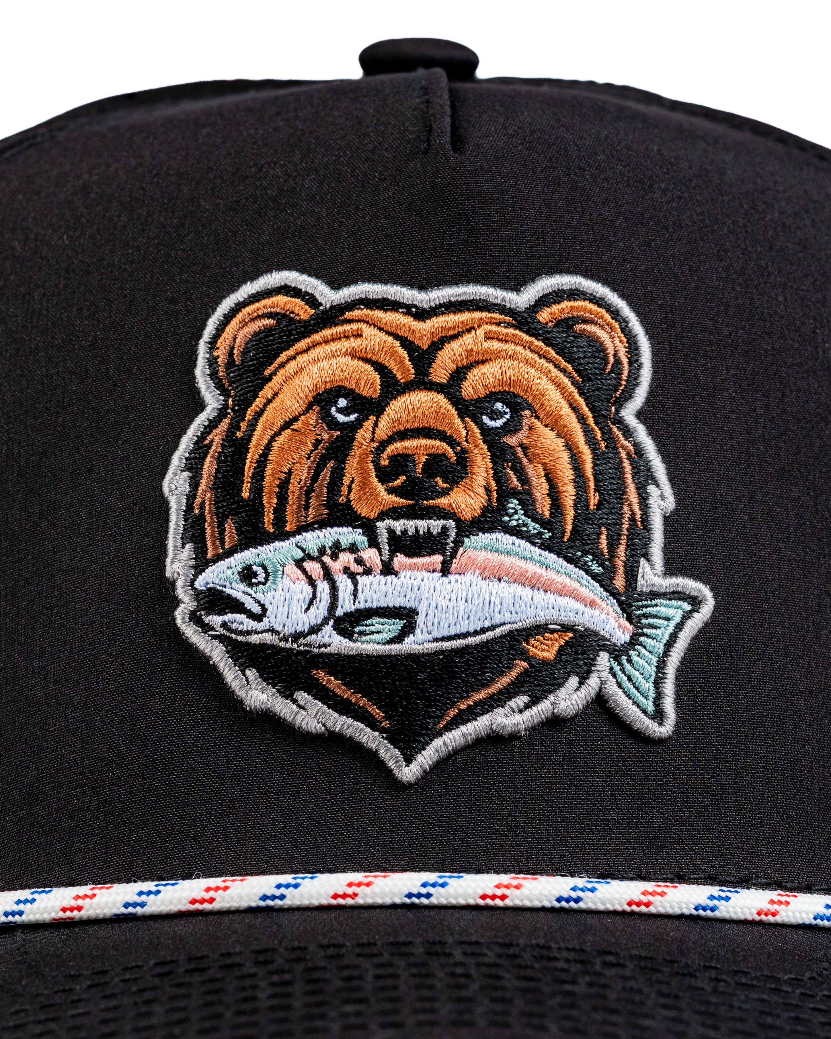 Perforated Rope Hat - Grizzly