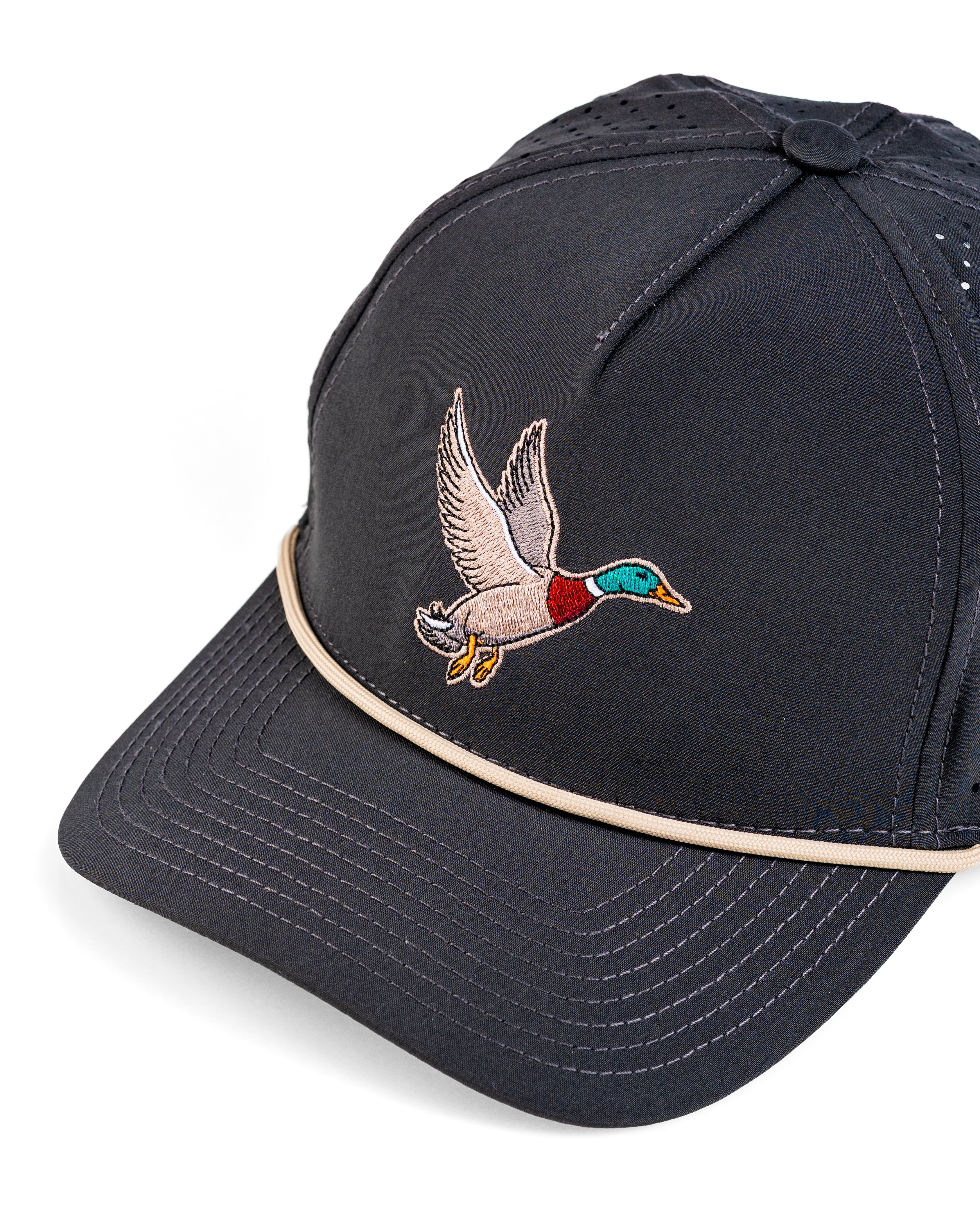 Perforated Rope Hat - Mallard