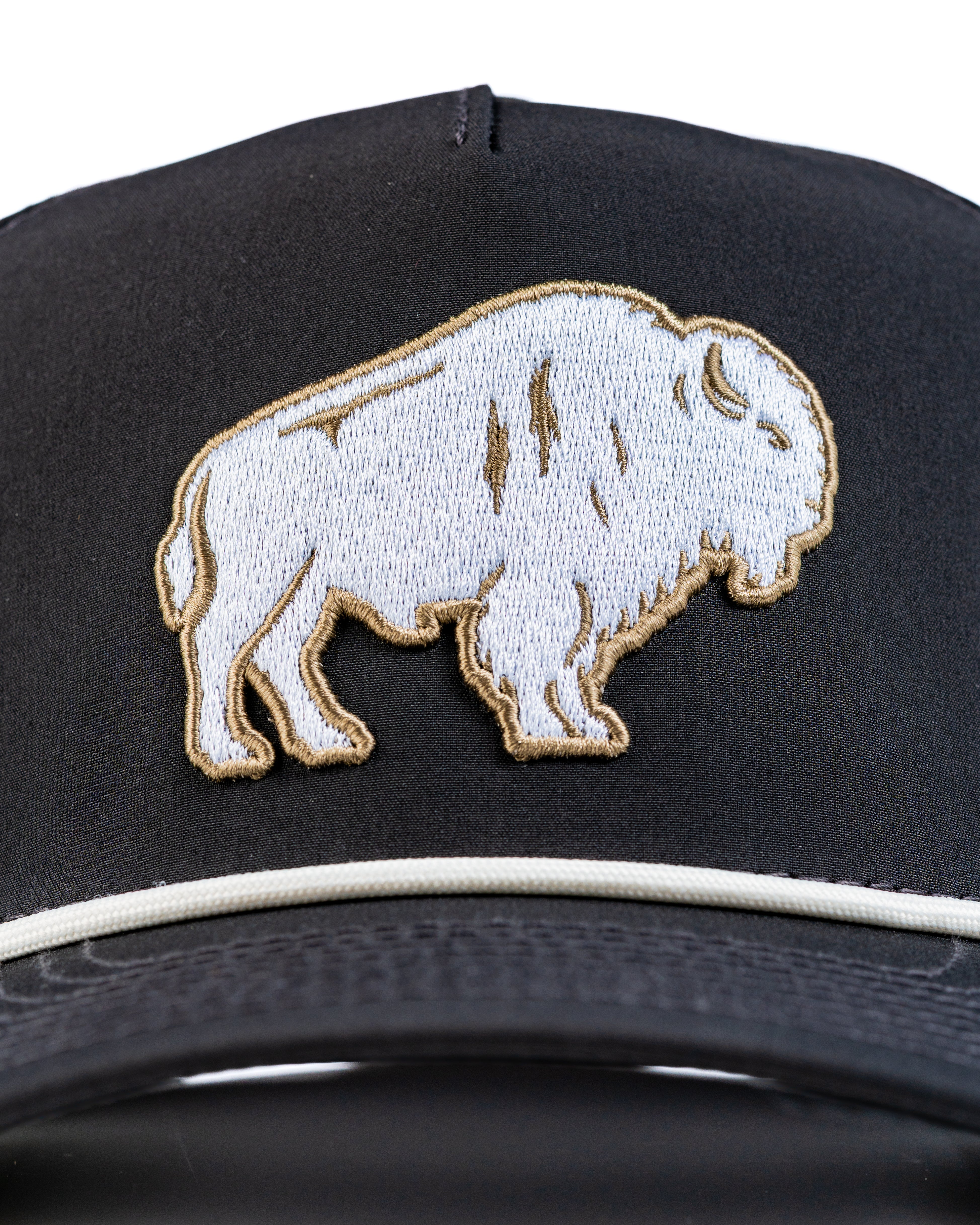 Perforated Rope Hat - Great White Buffalo