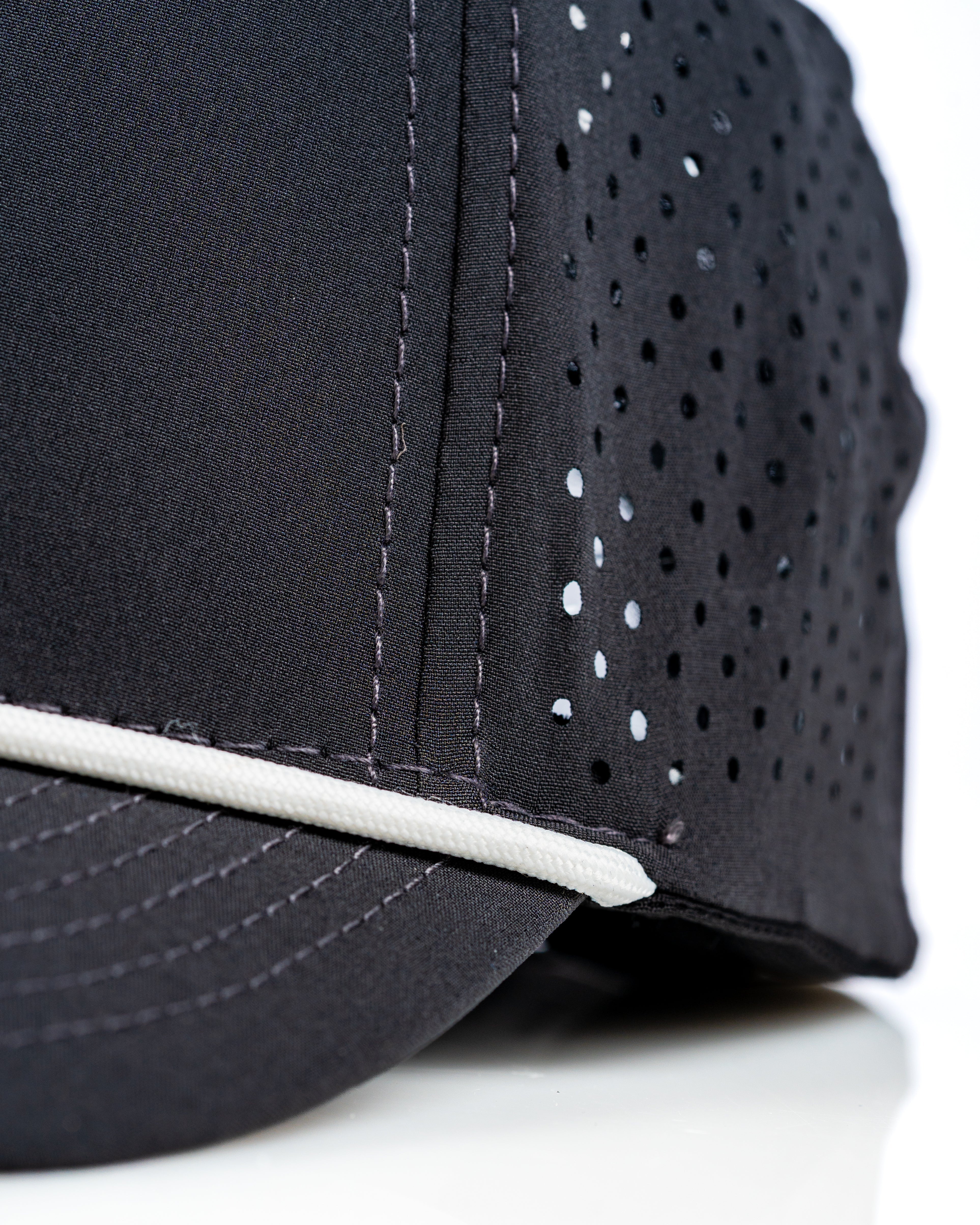 Perforated Rope Hat - Great White Buffalo
