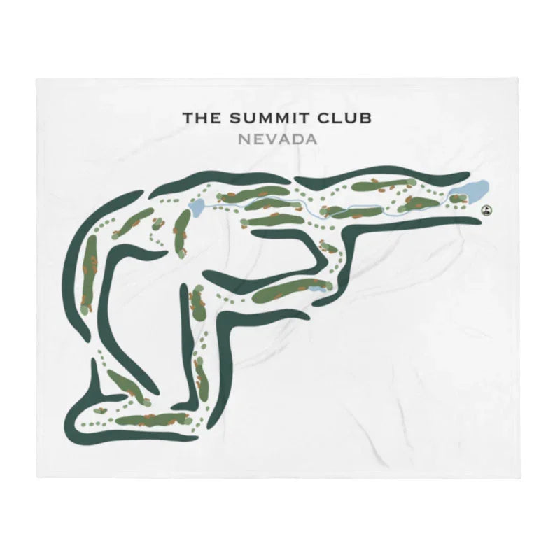 The Summit Club, Nevada - Printed Golf Courses