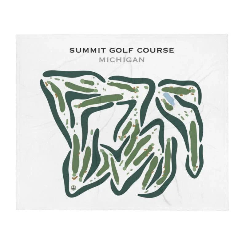 Summit Golf Course, Michigan - Printed Golf Course