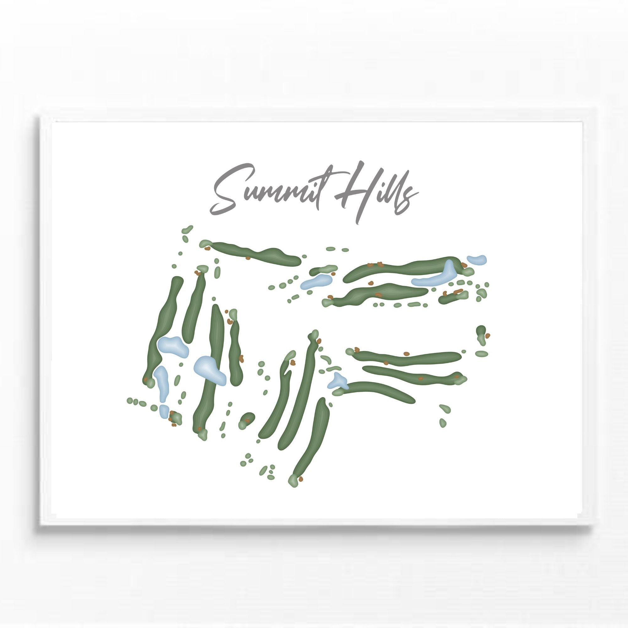 Summit Hills Country Club, Kentucky (New Course) - Gradient Style