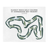Summit Rock Golf Course, Horseshoe Bay Resort, Texas - Printed Golf Course