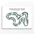 Summit Rock Golf Course, Horseshoe Bay Resort, Texas - Printed Golf Course