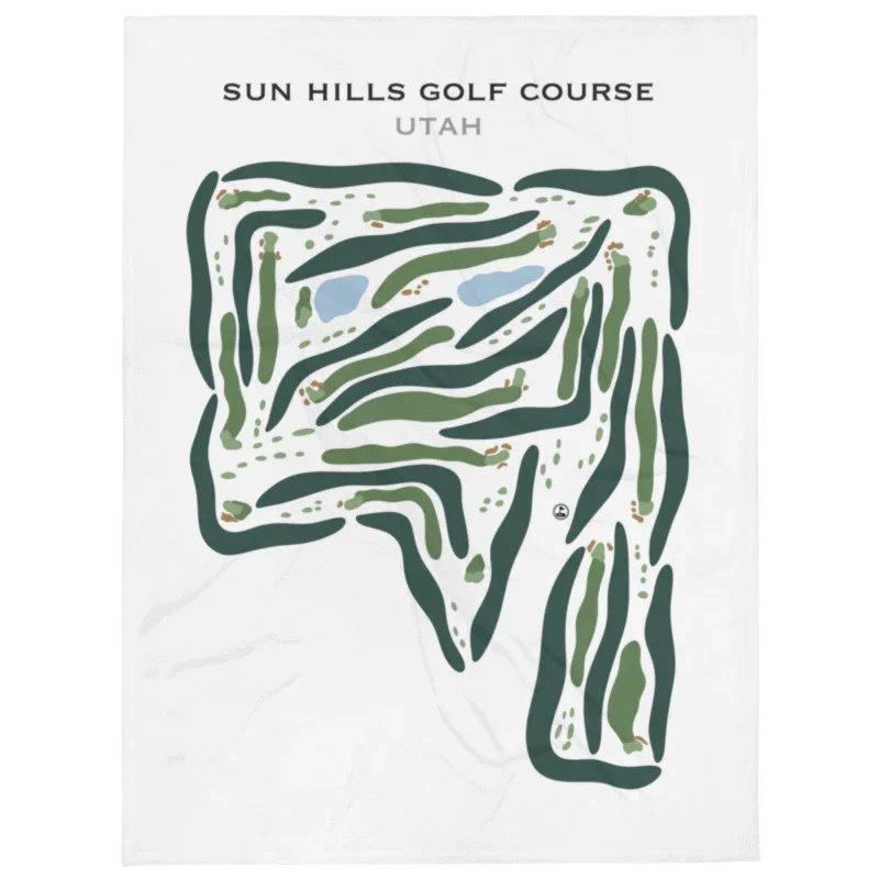 Sun Hills Golf Course, Layton Utah - Printed Golf Courses