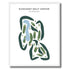 Suncoast Golf Center, Florida - Printed Golf Courses