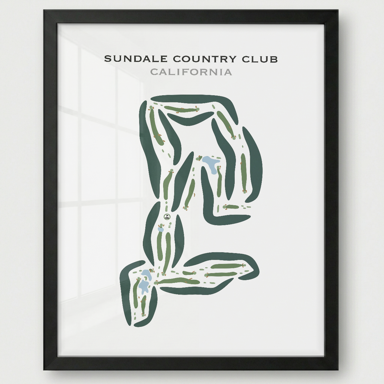 Sundale Country Club, California - Printed Golf Courses