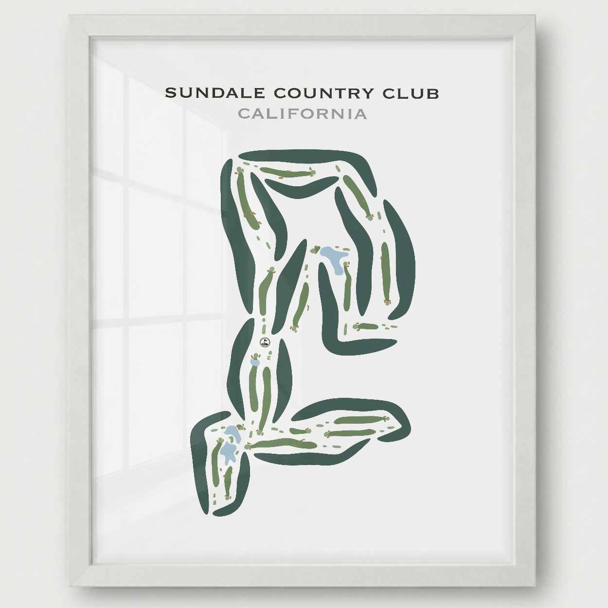Sundale Country Club, California - Printed Golf Courses