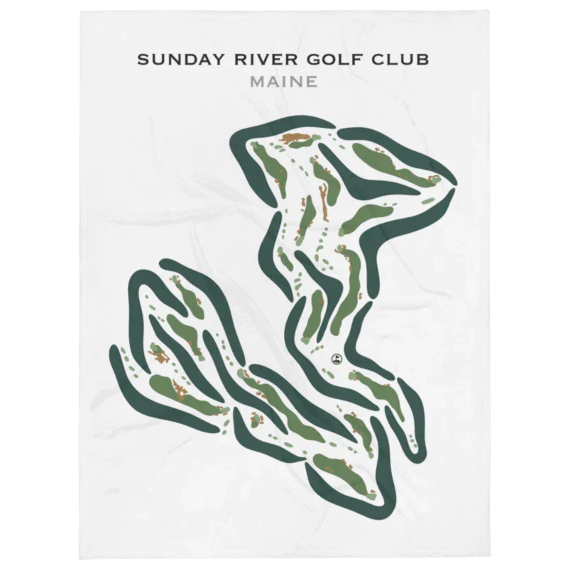 Sunday River Golf Club, Maine - Printed Golf Courses