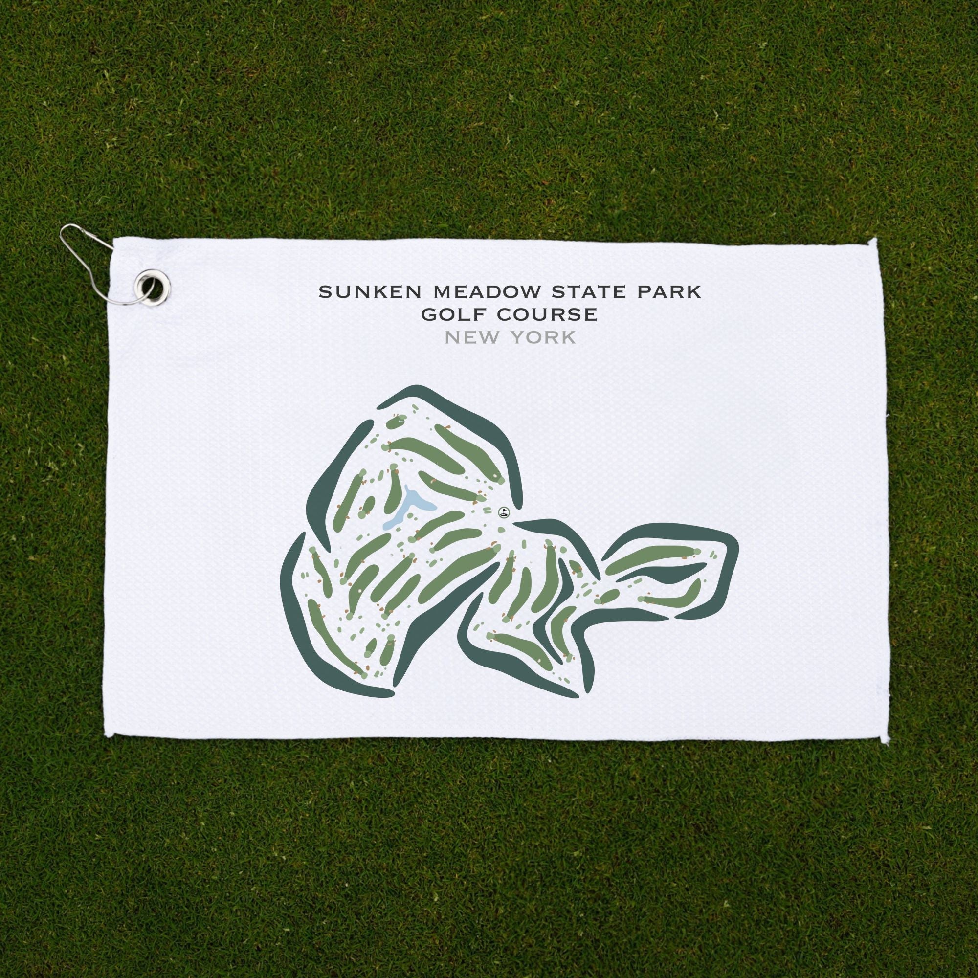Sunken Meadow State Park Golf Course, New York - Printed Golf Courses