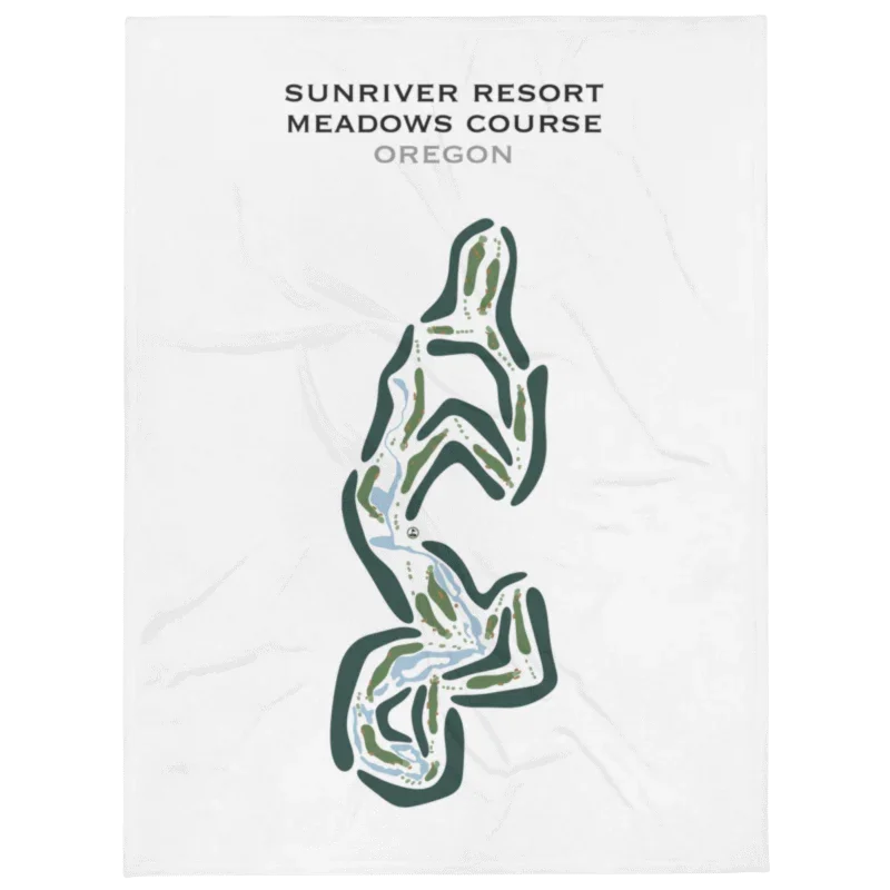 Sunriver Resort - Meadows Course, Oregon - Printed Golf Courses