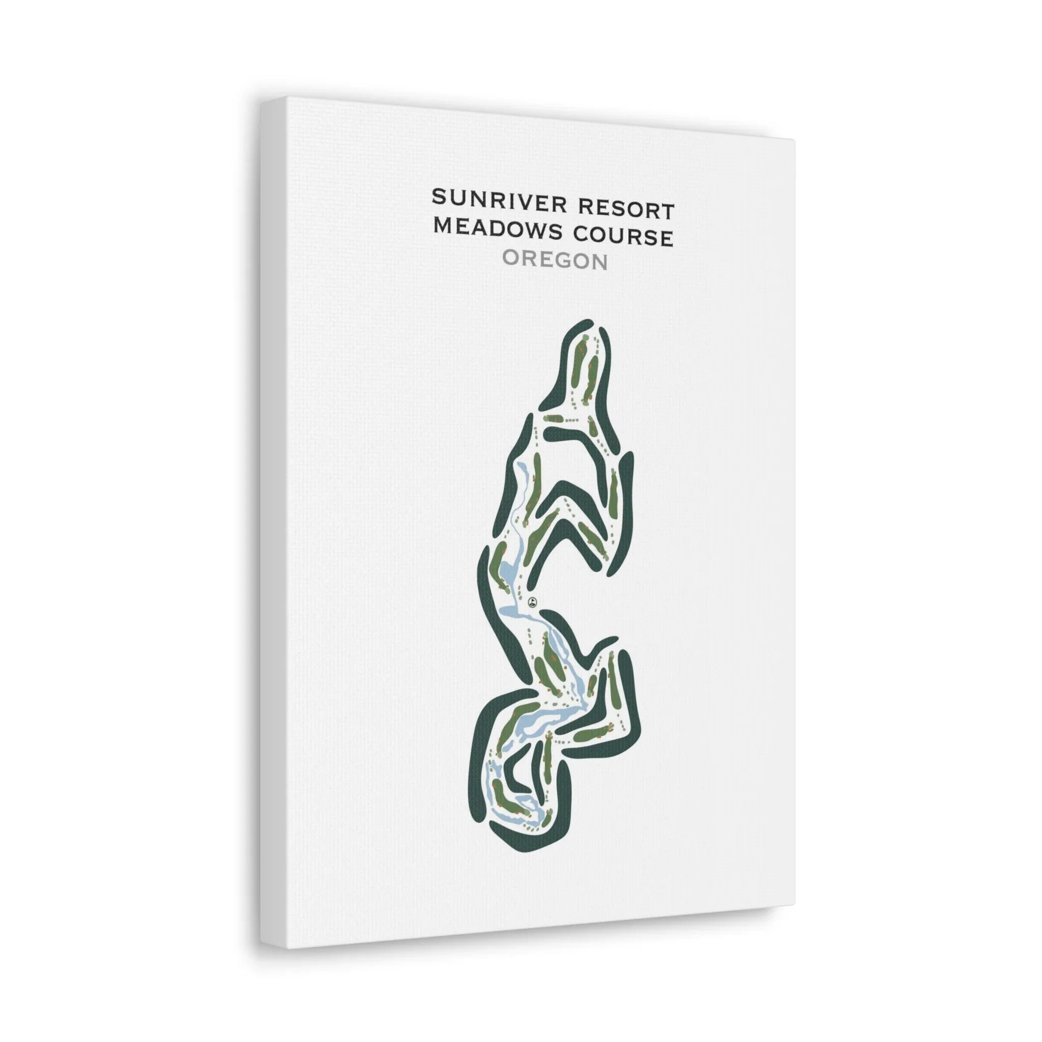 Sunriver Resort - Meadows Course, Oregon - Printed Golf Courses
