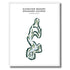 Sunriver Resort - Meadows Course, Oregon - Printed Golf Courses