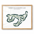Sunset Hills Country Club, California - Printed Golf Course