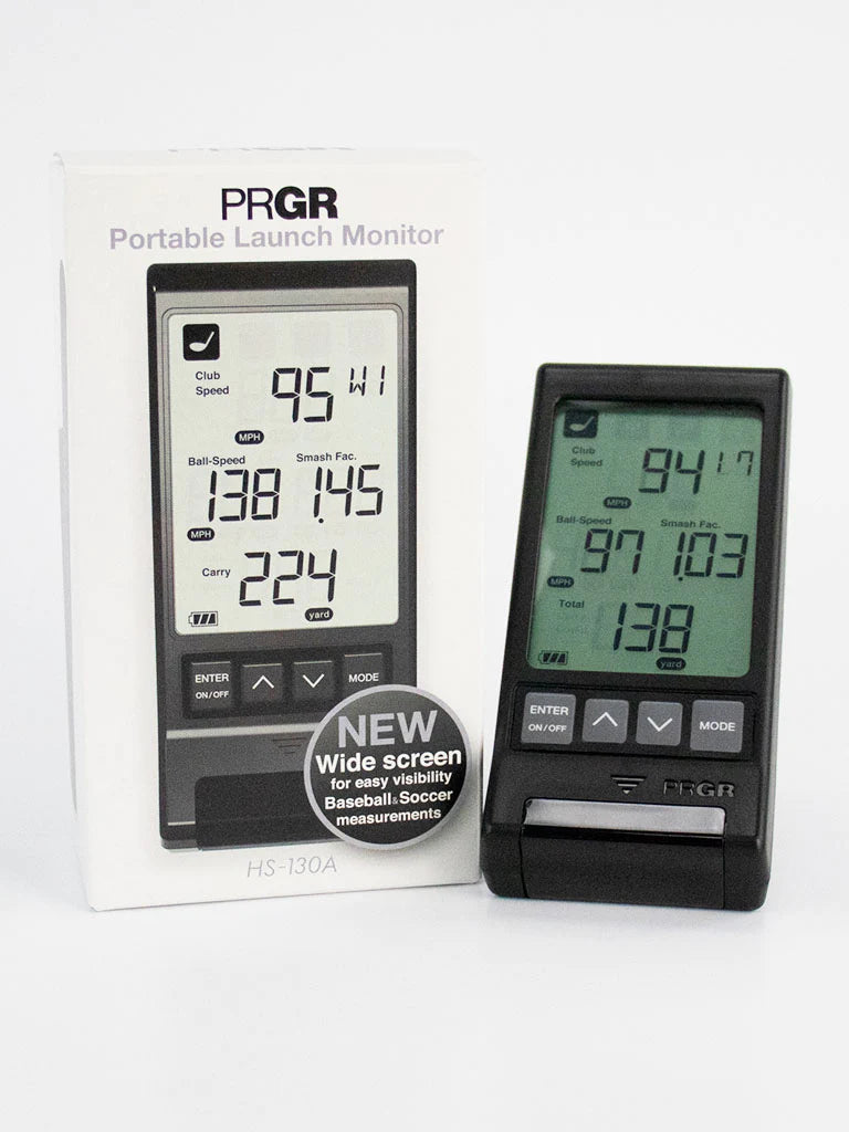 PRGR Portable Launch Monitor (HS130A)