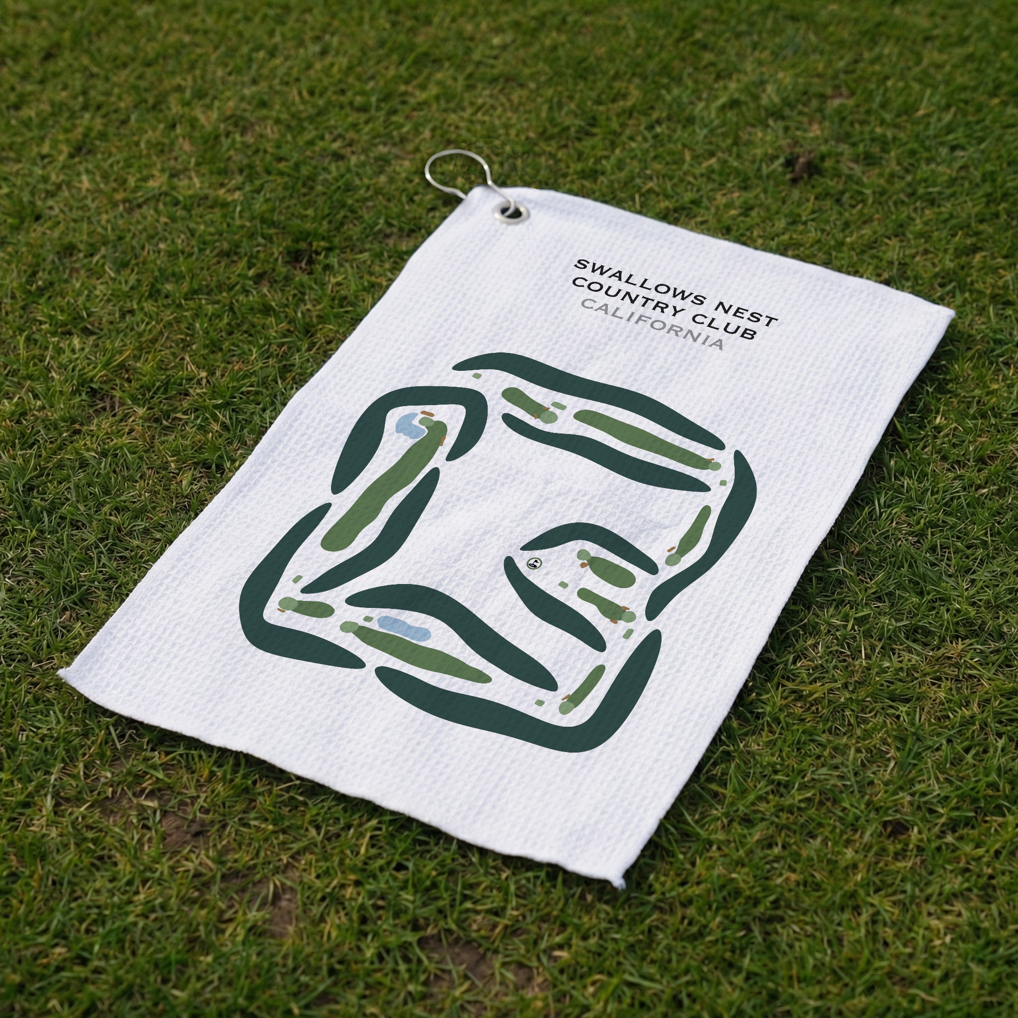Swallows Nest Country Club, California - Printed Golf Courses
