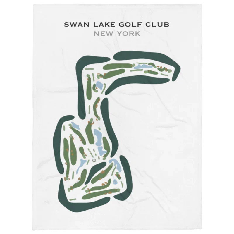 Swan Lake Golf Club, New York - Printed Golf Courses