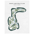 Swan Lake Golf Club, New York - Printed Golf Courses