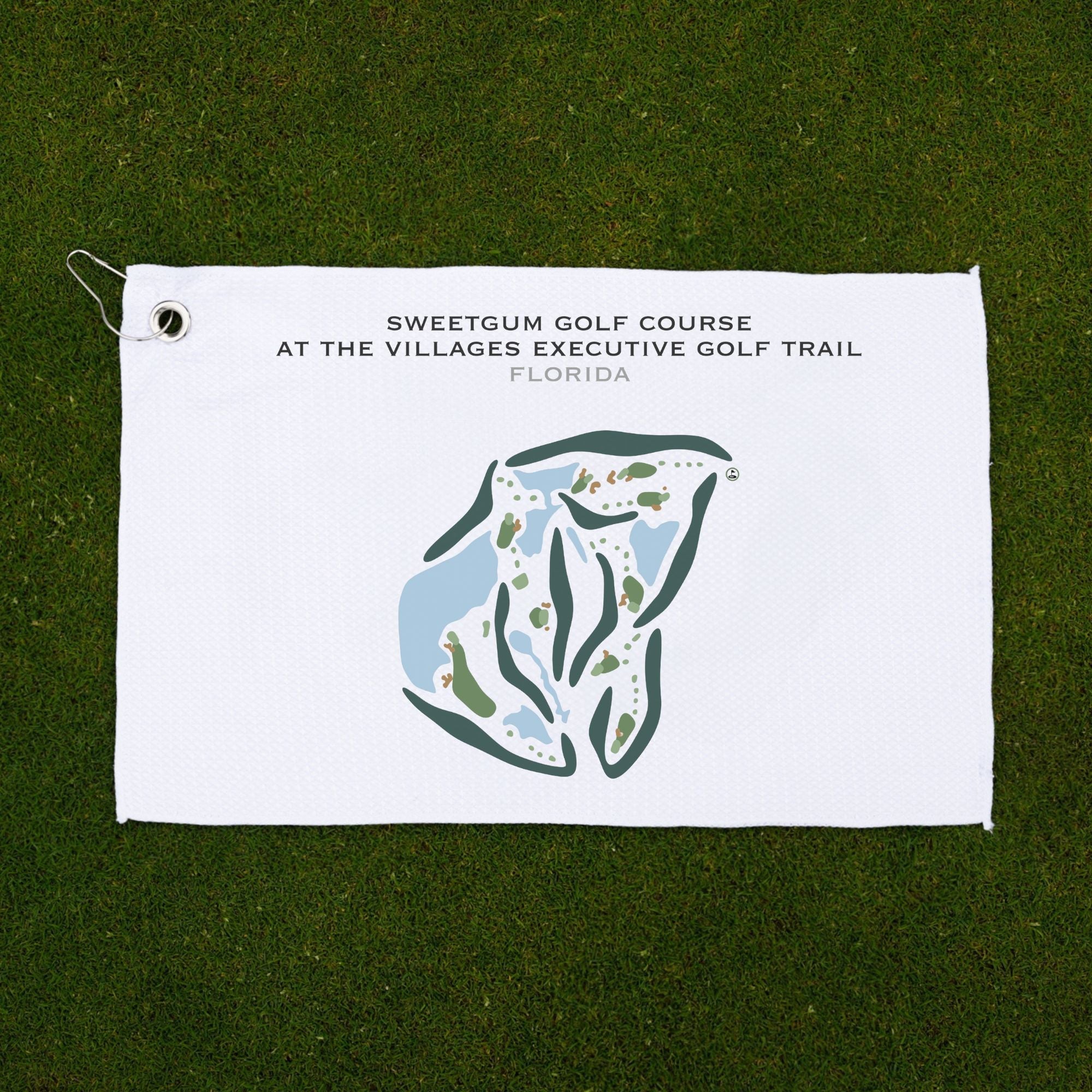 Sweetgum at The Villages Executive Golf Trail, Florida - Printed Golf Courses