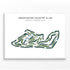 Sweetwater Country Club, South Carolina - Printed Golf Course