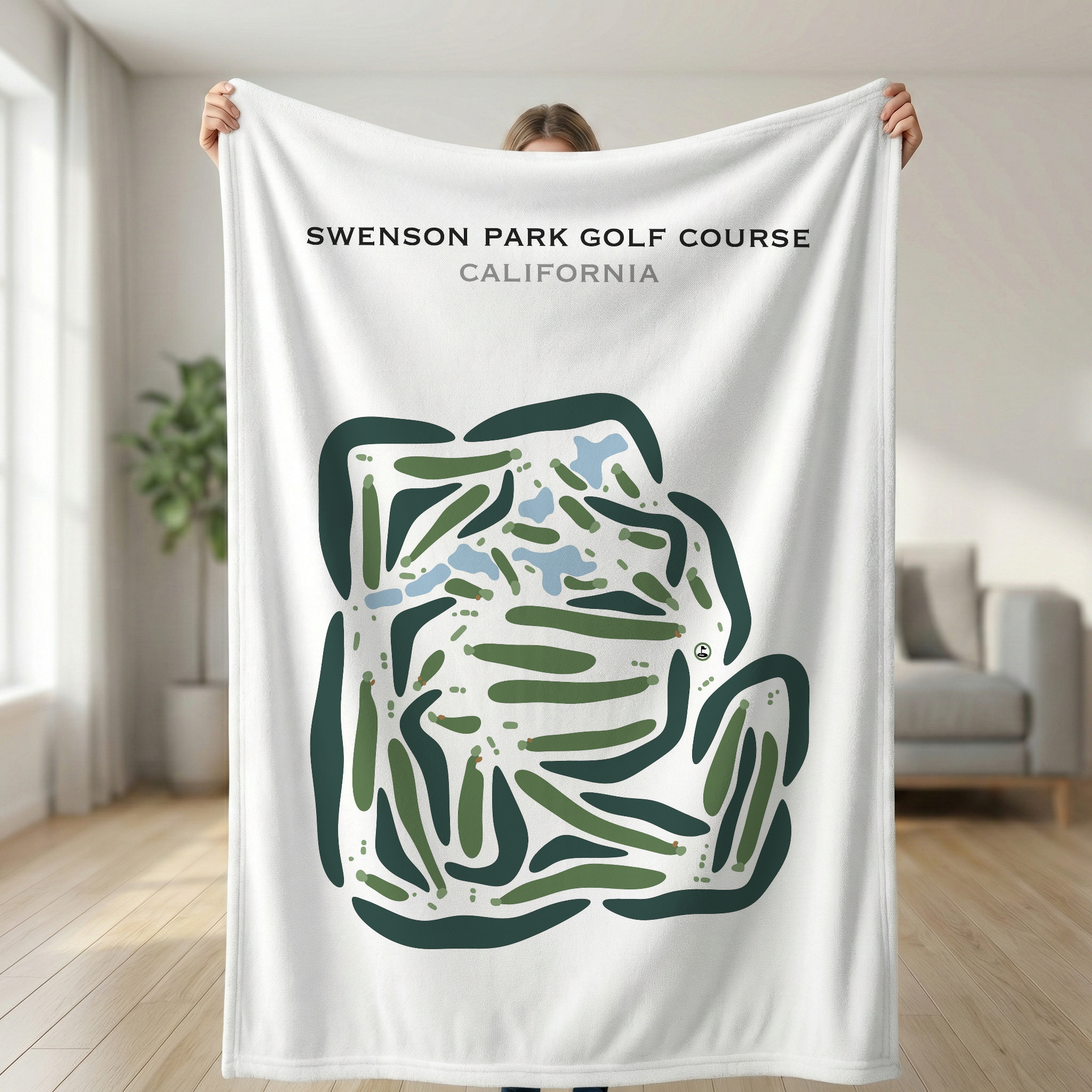 Swenson Park Golf Course, California - Printed Golf Courses