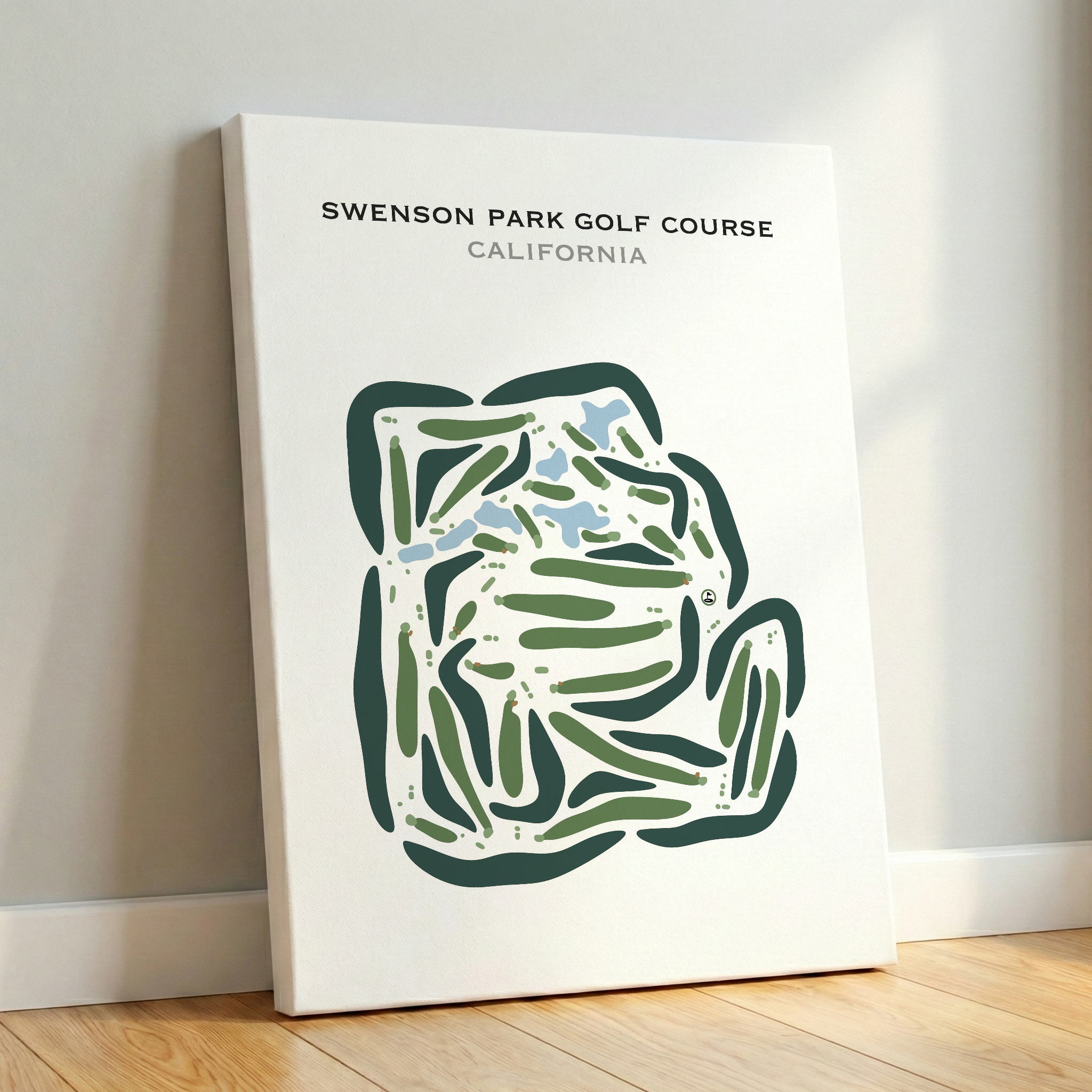 Swenson Park Golf Course, California - Printed Golf Courses