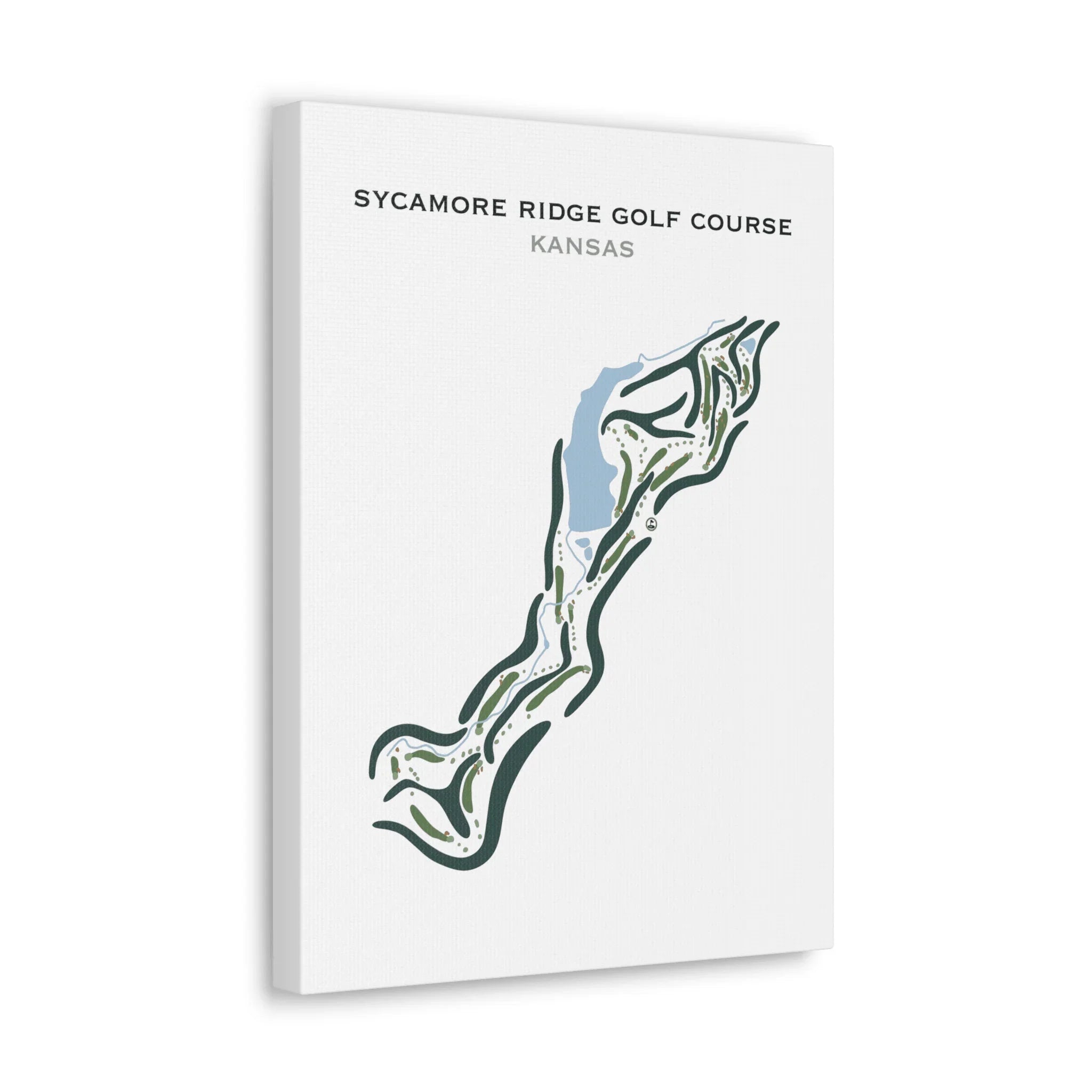Sycamore Ridge Golf Course, Kansas - Printed Golf Courses
