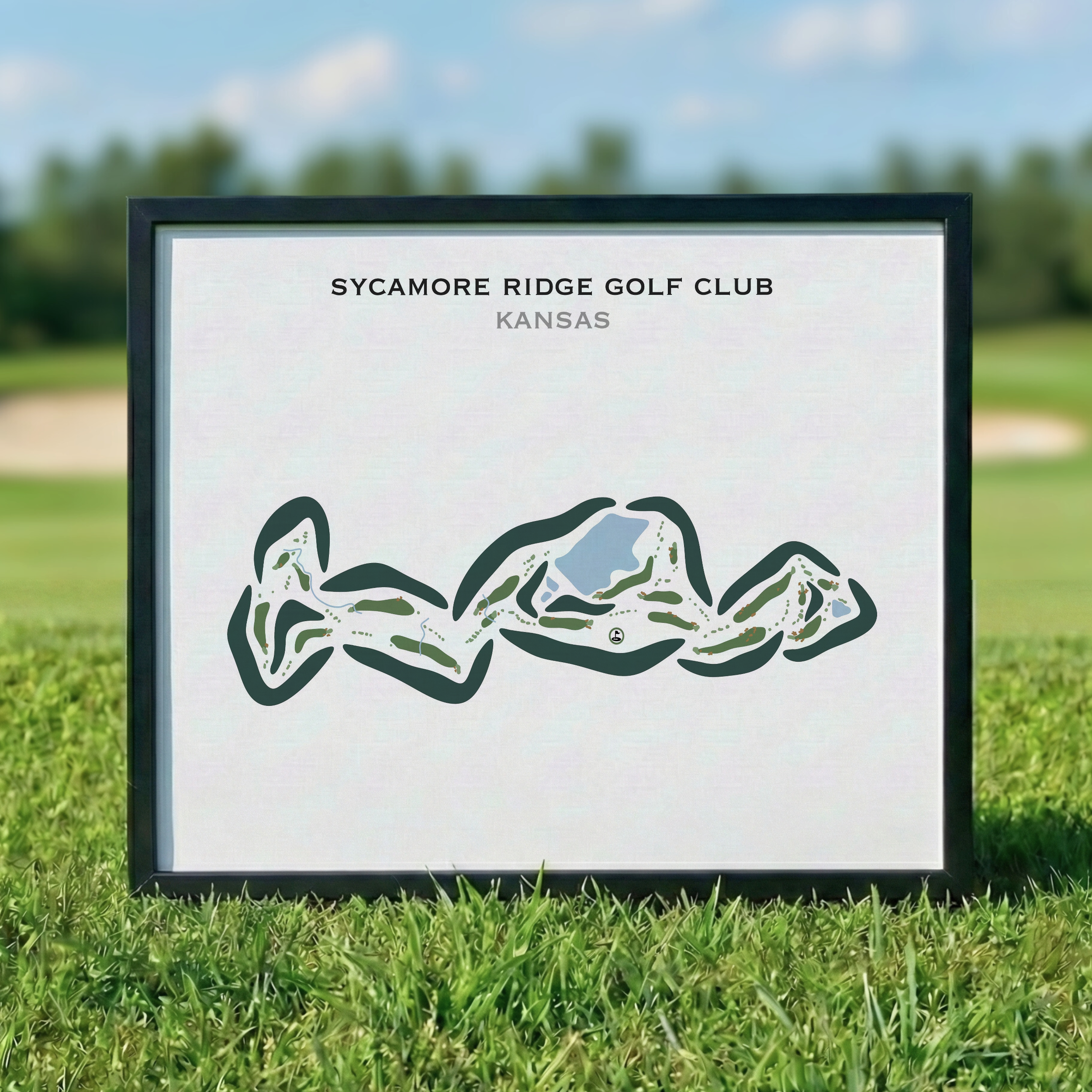 Sycamore Ridge Golf Club, Kansas - Printed Golf Courses