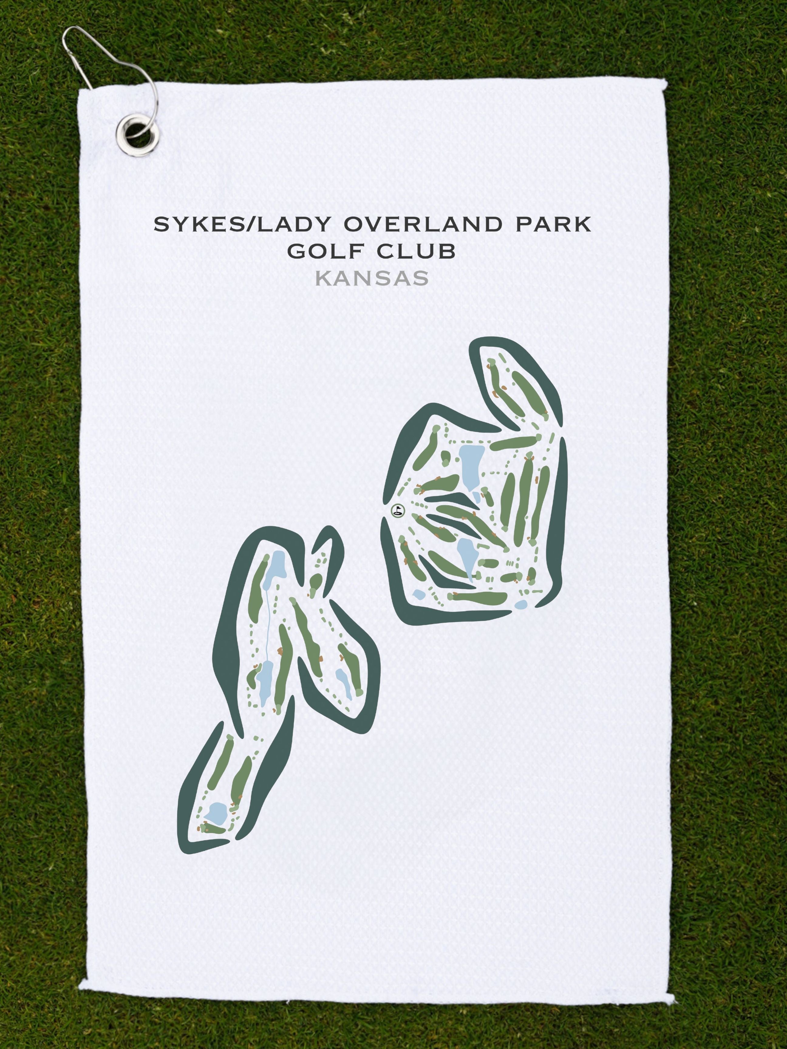 Sykes/Lady Overland Park Golf Club, Kansas - Printed Golf Courses