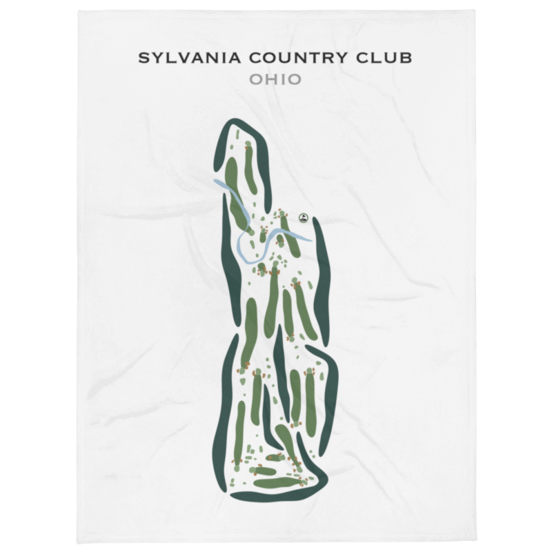 Sylvania Country Club, Ohio - Printed Golf Courses