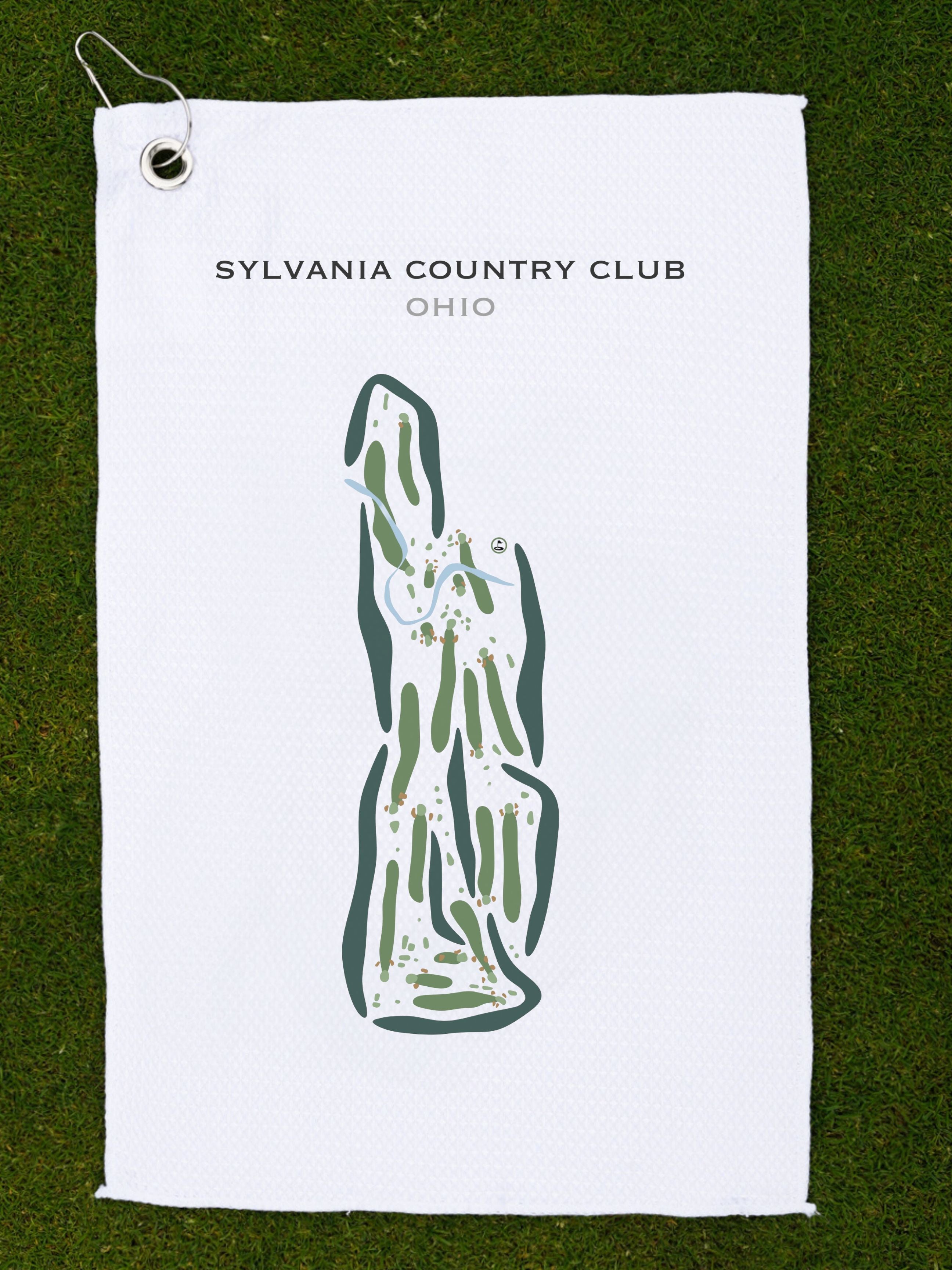 Sylvania Country Club, Ohio - Printed Golf Courses
