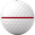 Titleist 2025 Pro V1 Perfomance Alignment Red Line Golf Balls