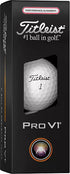 Titleist 2025 Pro V1 Perfomance Alignment Red Line Golf Balls