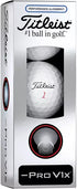 Titleist 2025 Pro V1x Left Dash Blue Performance Alignment Golf Balls