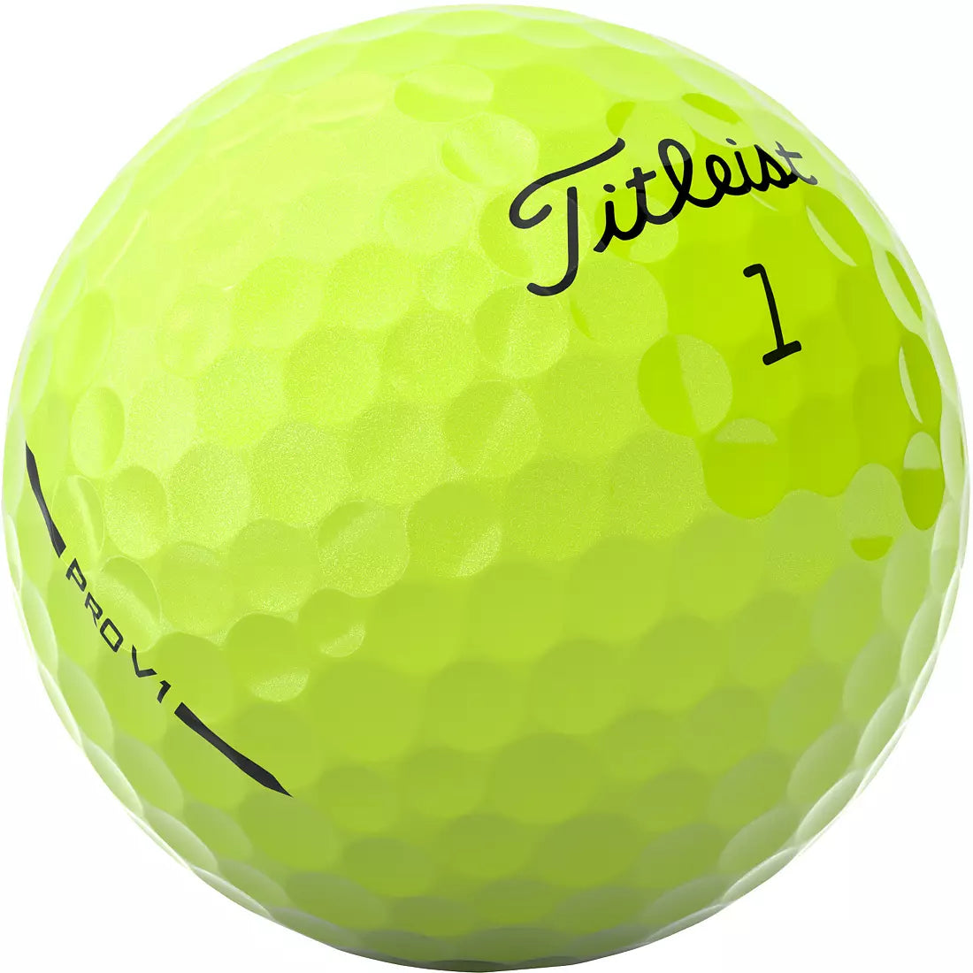 Titleist 2025 Pro V1 Yellow Golf Balls