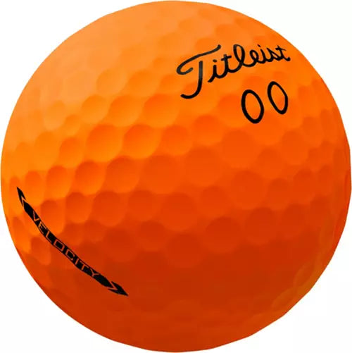 Titleist Velocity Matte Orange 2022 Golf Balls