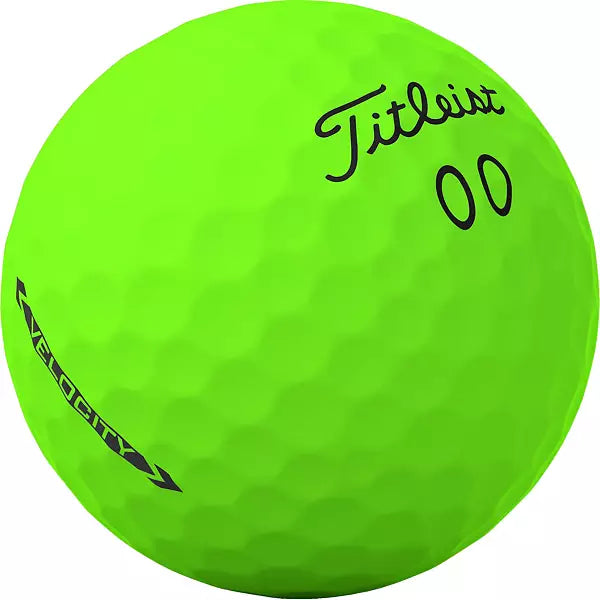 Titleist 2024 Velocity Matte Green Golf Balls