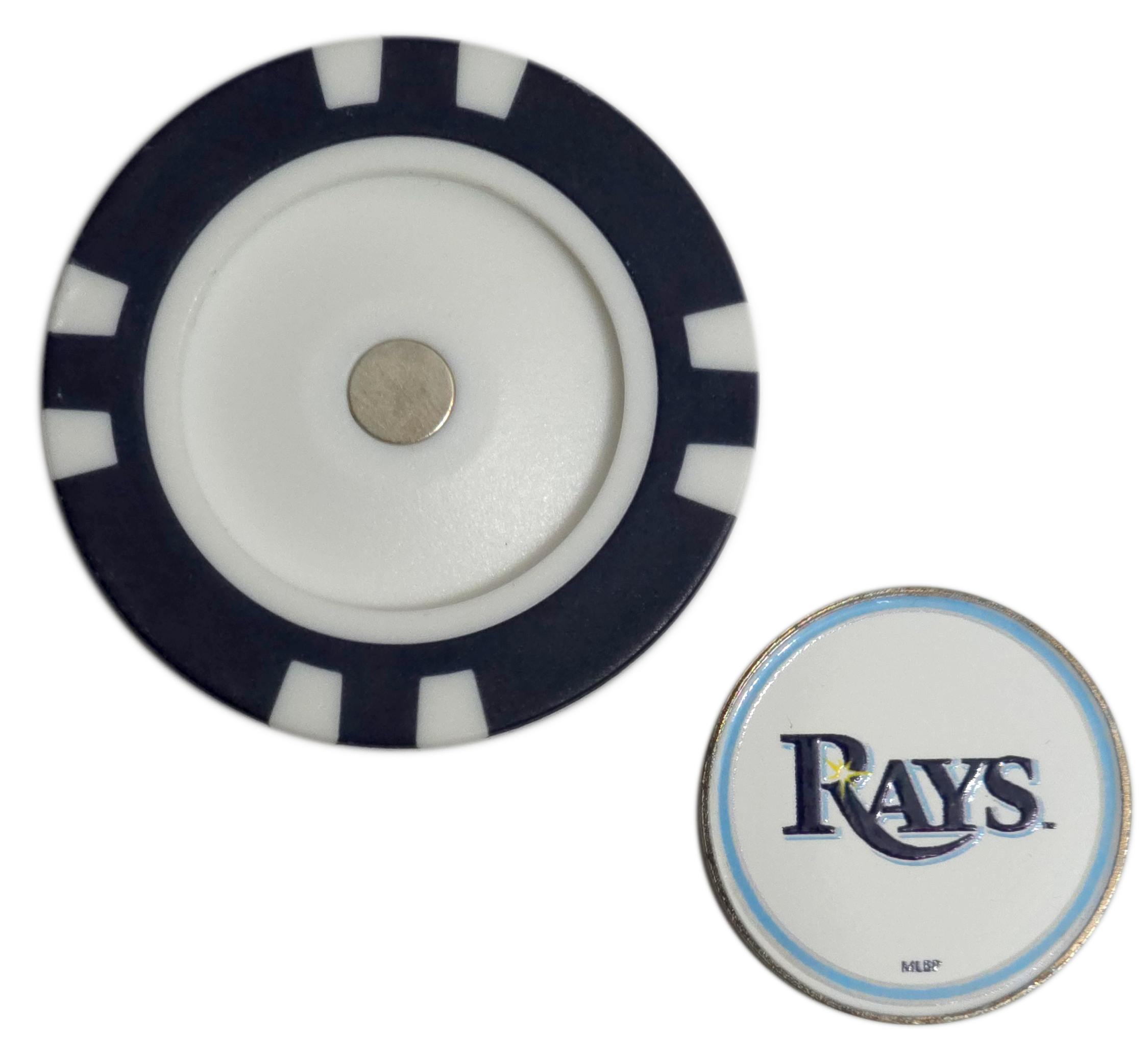Officially Licensed Tampa Bay Rays Poker Chip Golf Ball Marker