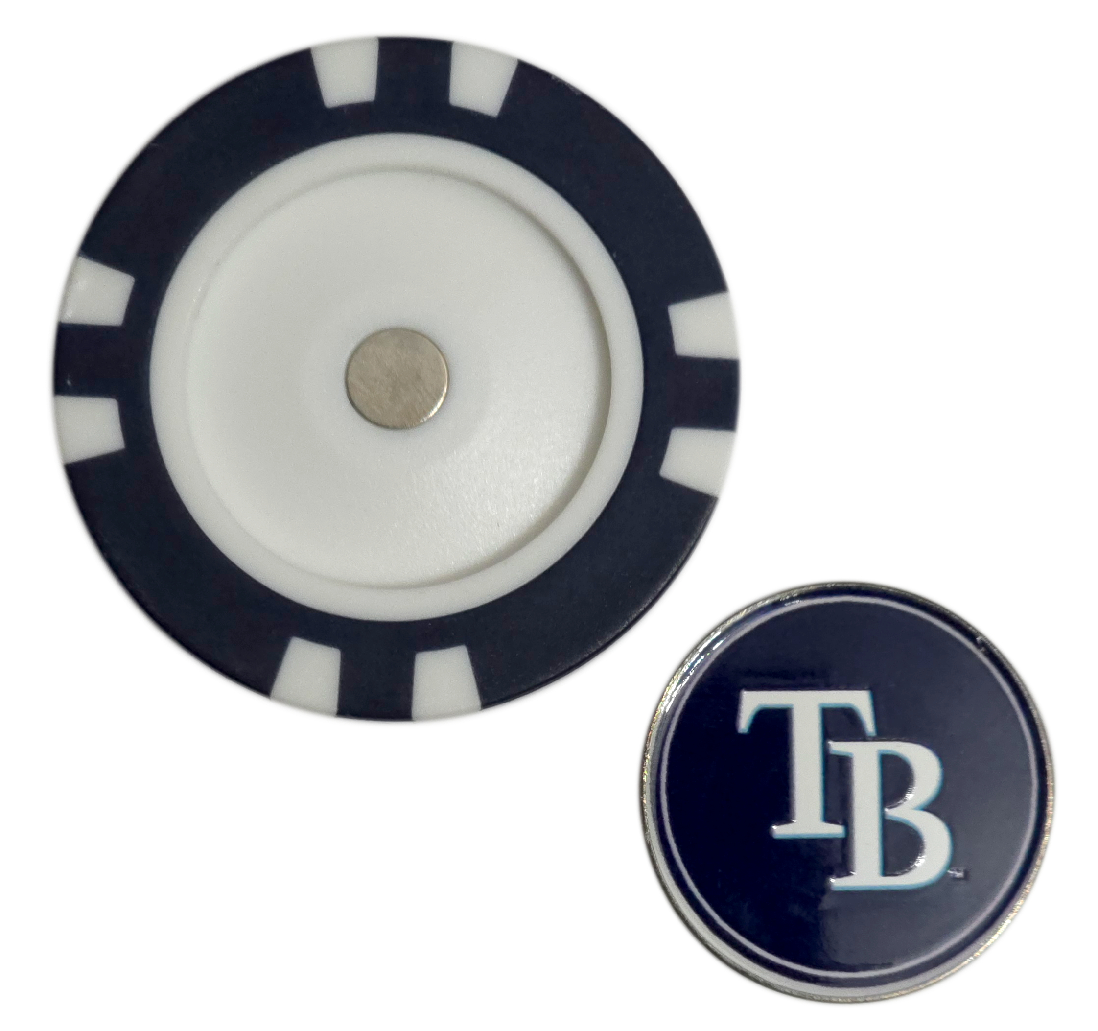 Officially Licensed Tampa Bay Rays Poker Chip Golf Ball Marker