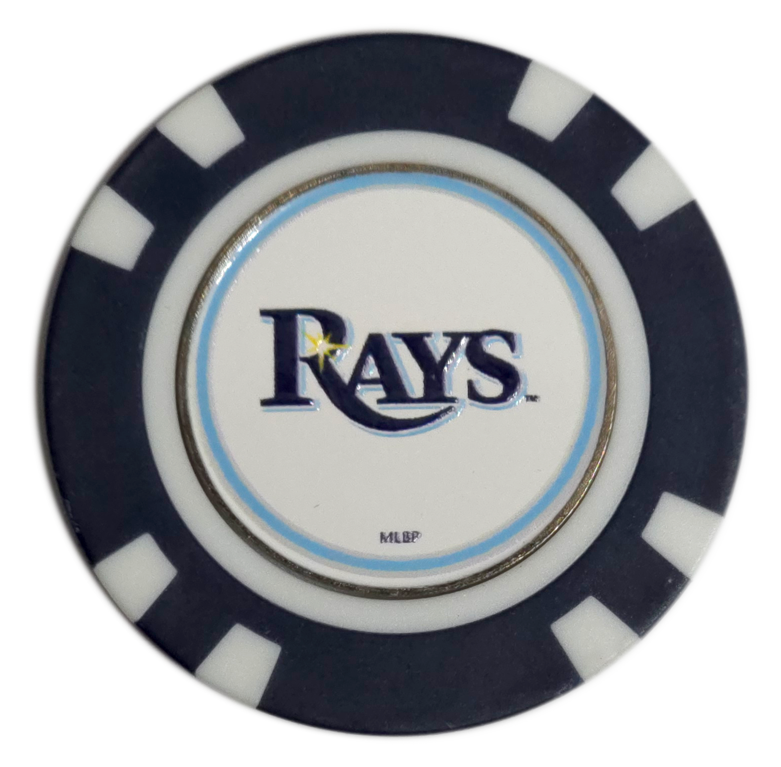 Officially Licensed Tampa Bay Rays Poker Chip Golf Ball Marker