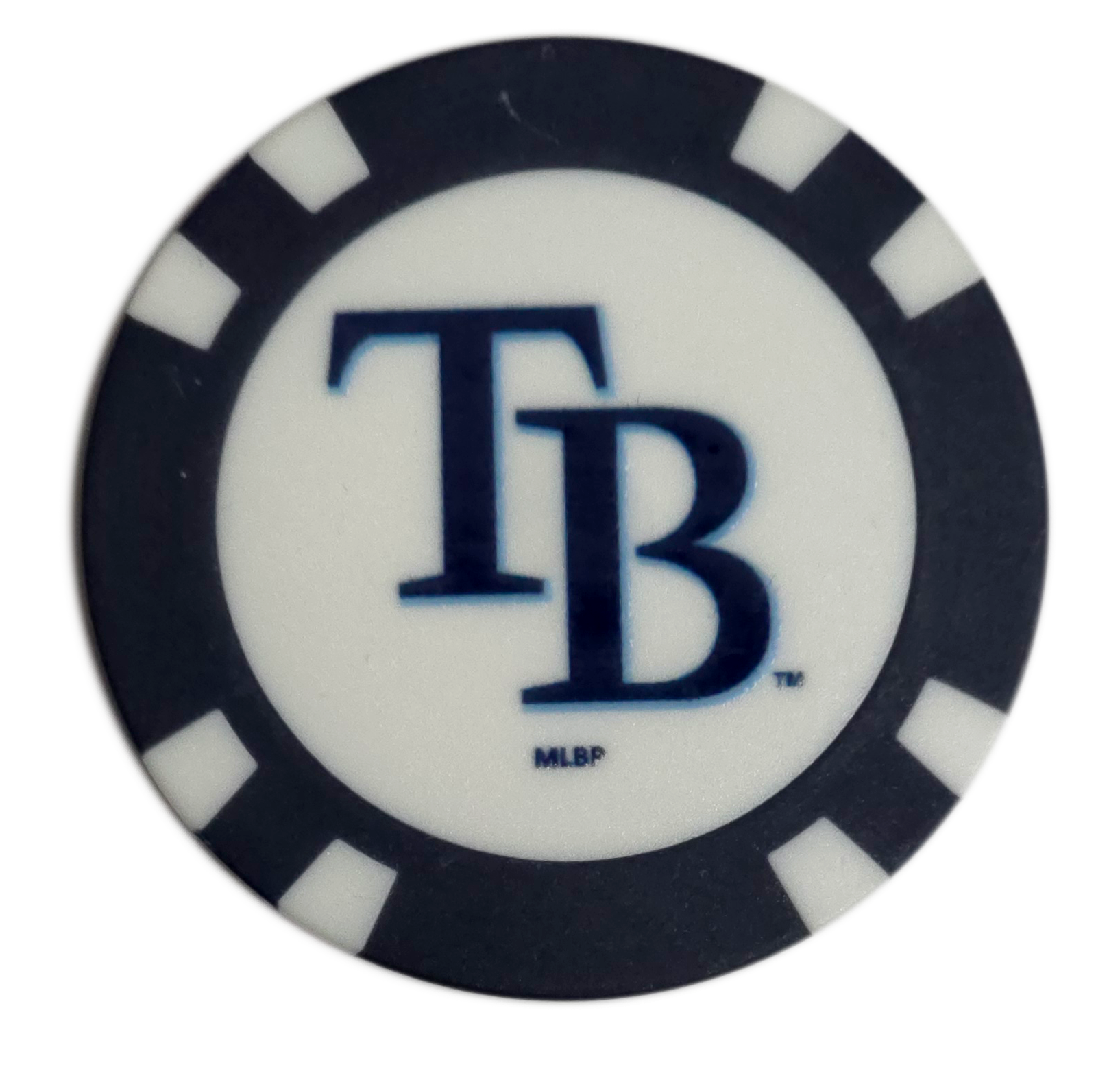 Officially Licensed Tampa Bay Rays Poker Chip Golf Ball Marker