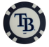 Officially Licensed Tampa Bay Rays Poker Chip Golf Ball Marker